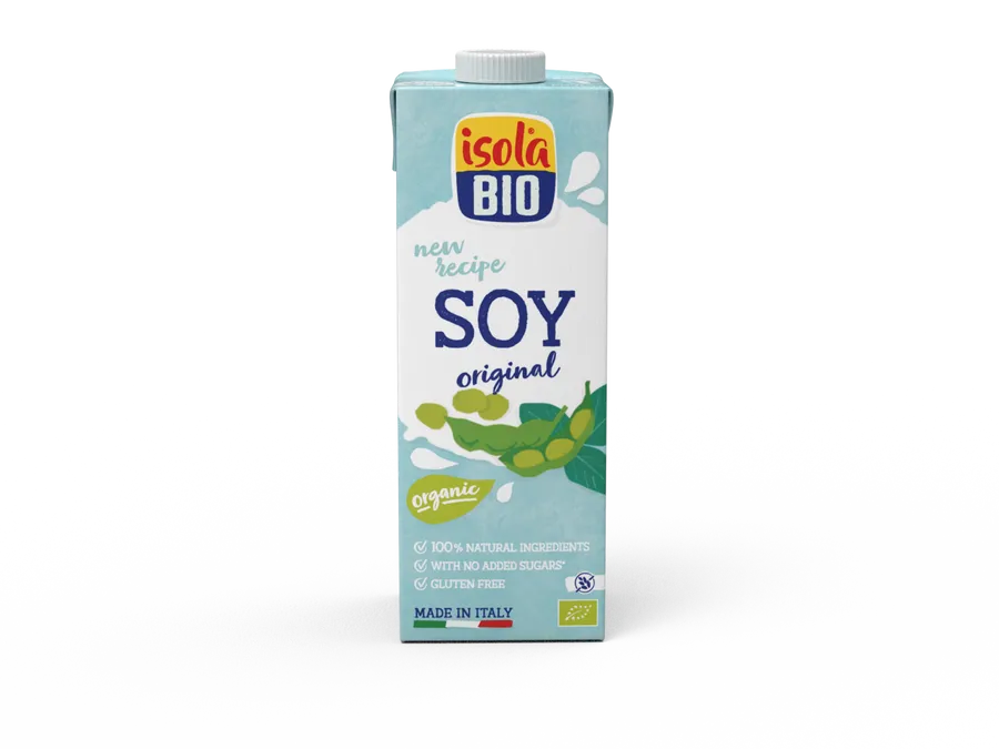 חלב סויה אורגני ISOLA