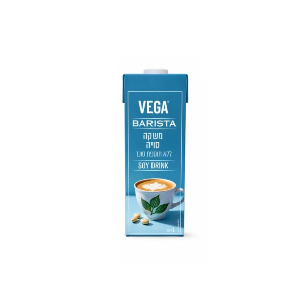 משקה חלב סויה בריסטה וגה VEGA