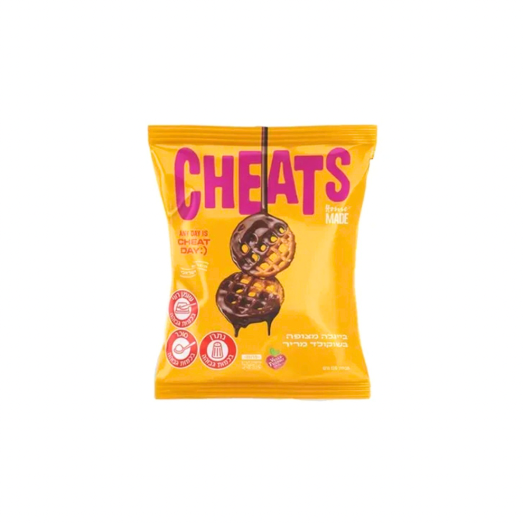 בייגלה מצופה בשוקולד מריר CHEATS