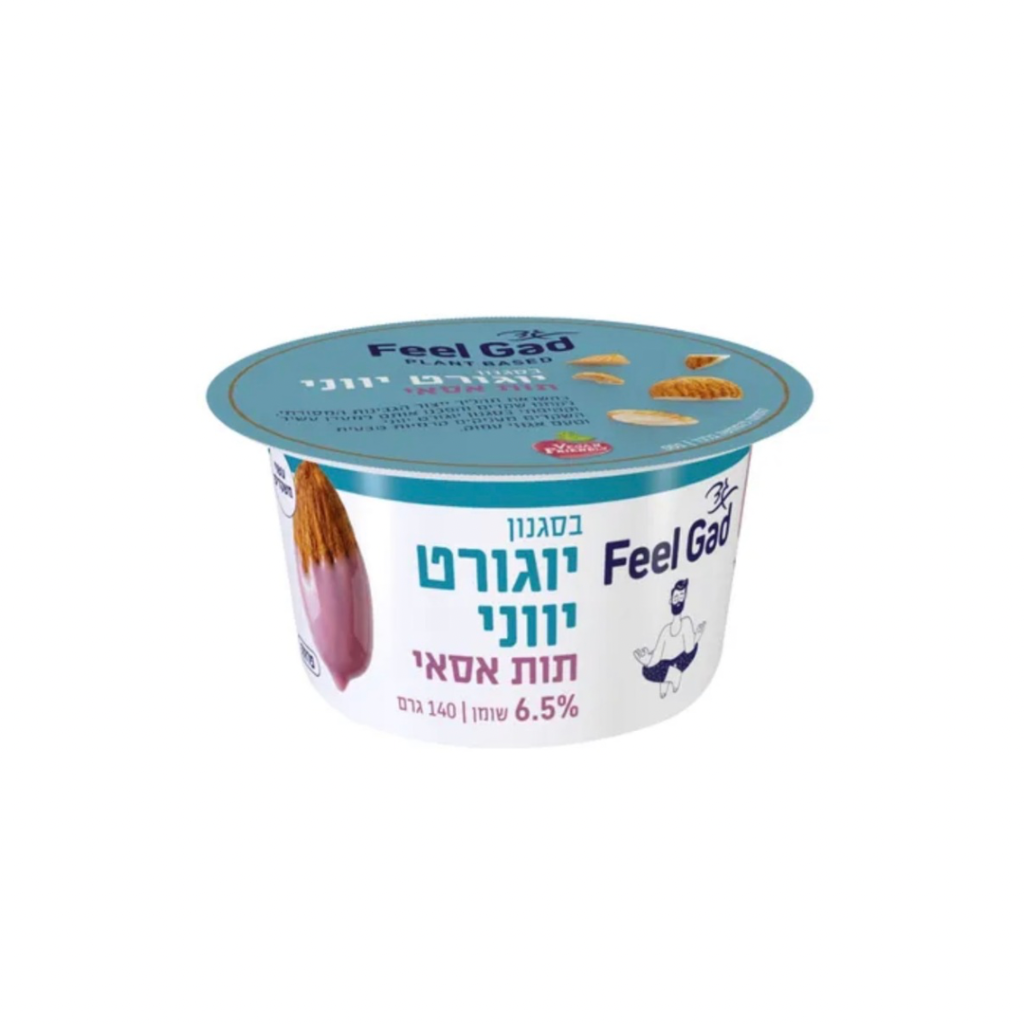 יוגורט תות אסאי בסגנון יווני Feel Gad