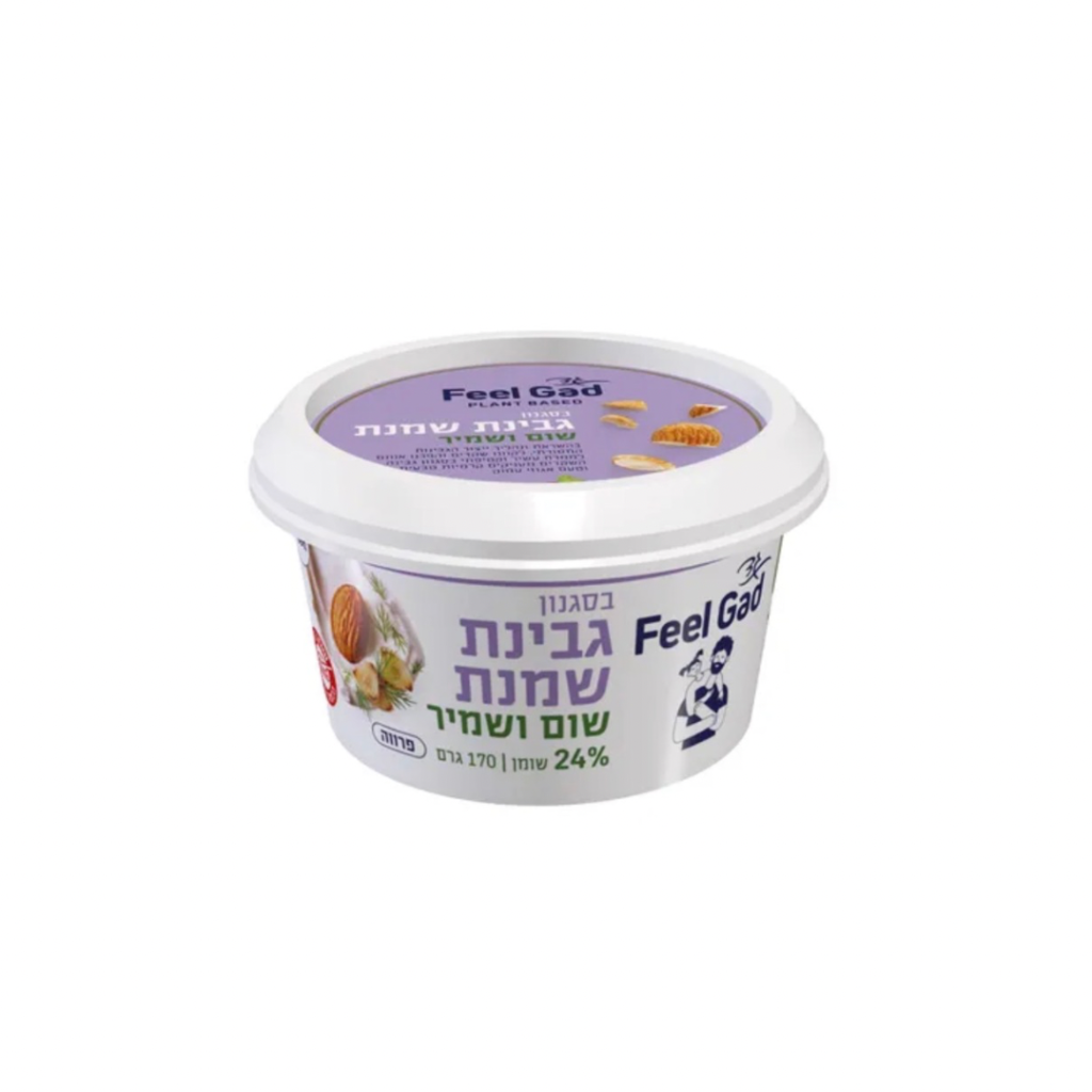 גבינת שמנת שום שמיר Feel Gad