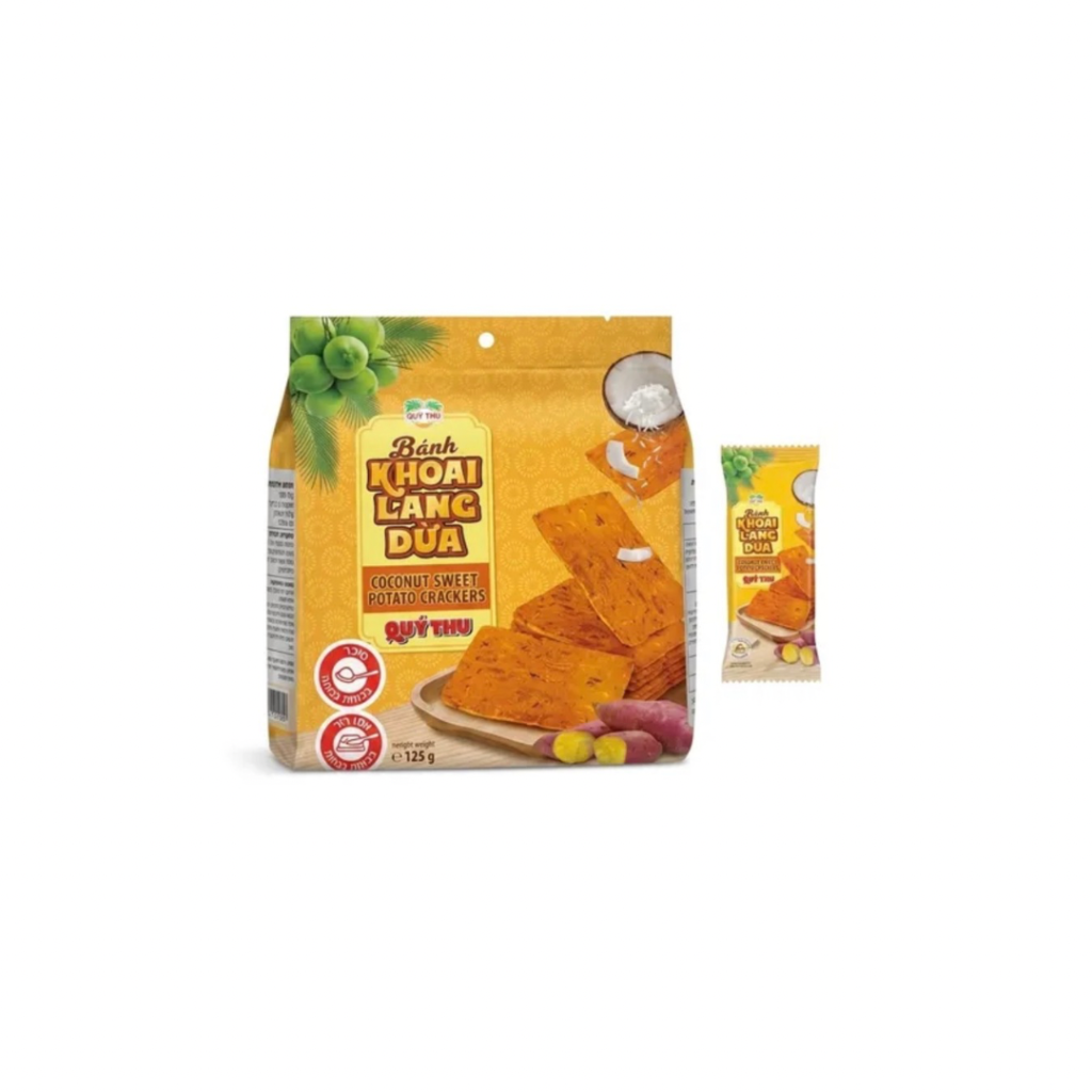 קרקר אפוי על בסיס קוקוס ובטטה – 12 יח׳