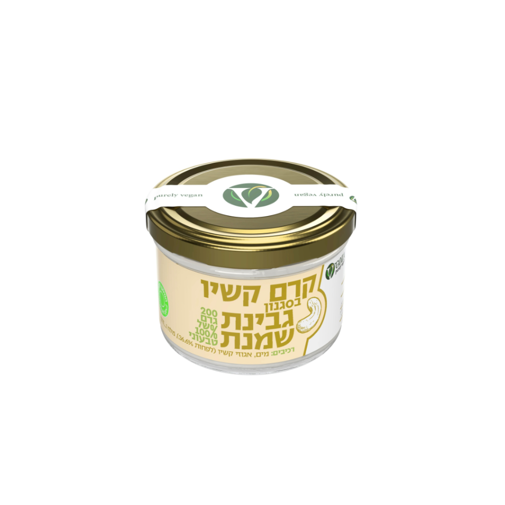 גבינת שמנת קשיו VGOZA