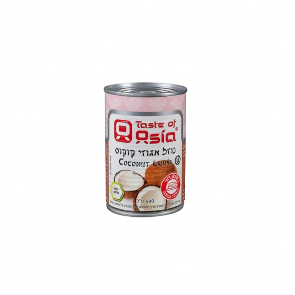 נוזל קוקוס – 400 מ"ל טעמי אסיה