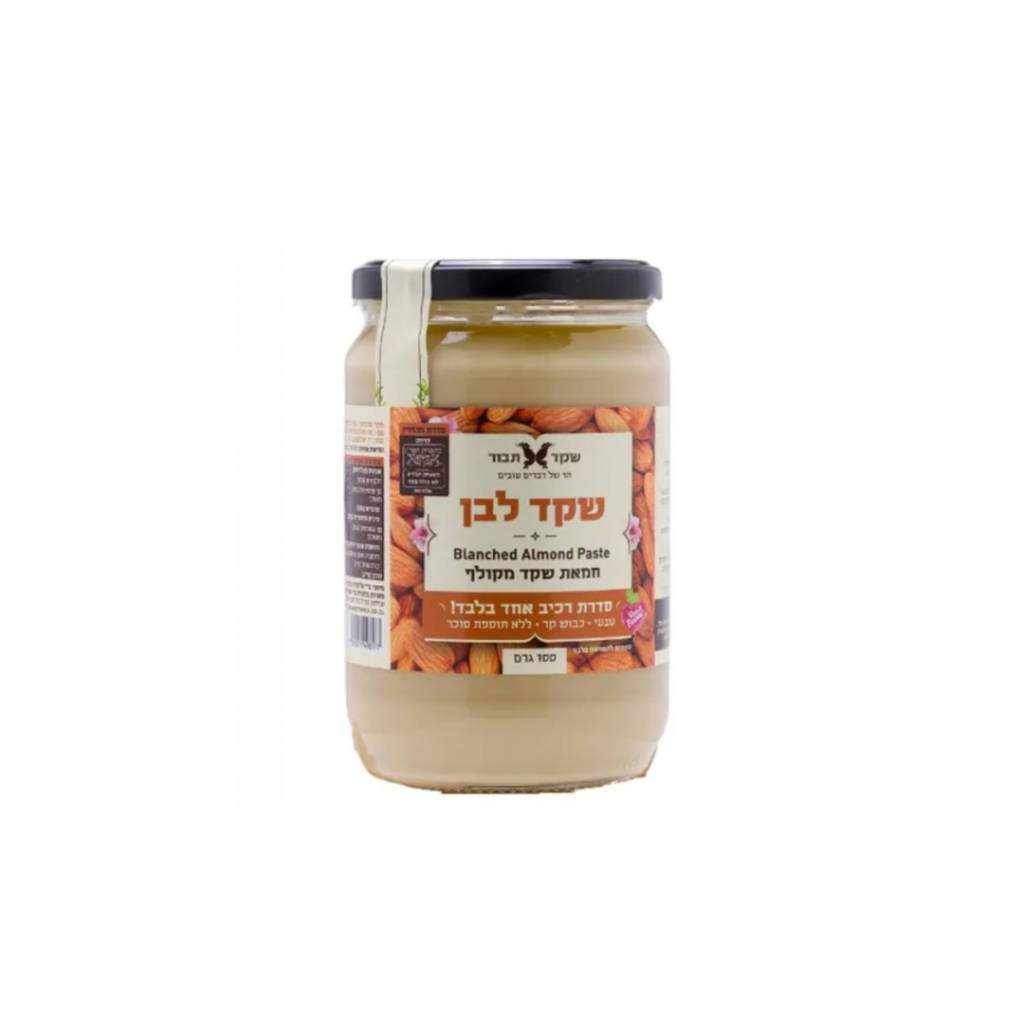 חמאת שקד לבן אריזה משפתית