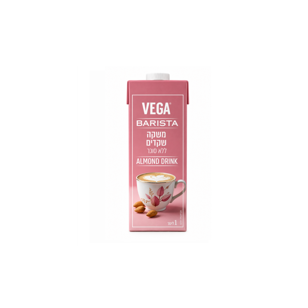משקה חלב שקדים בריסטה וגה VEGA